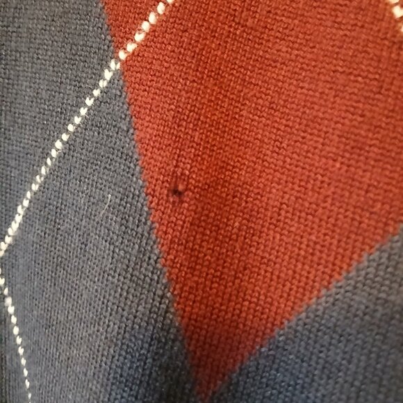 PRINGLE OF SCOTLAND - Vtg argyle wool sweater - Sz M - Picture 5 of 5